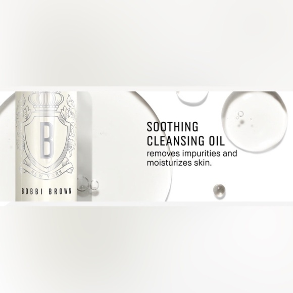 BOBBI BROWN Two NEW Bottles Soothing Cleansing Oil 100 ml and Travel 30 ml - Picture 4 of 7